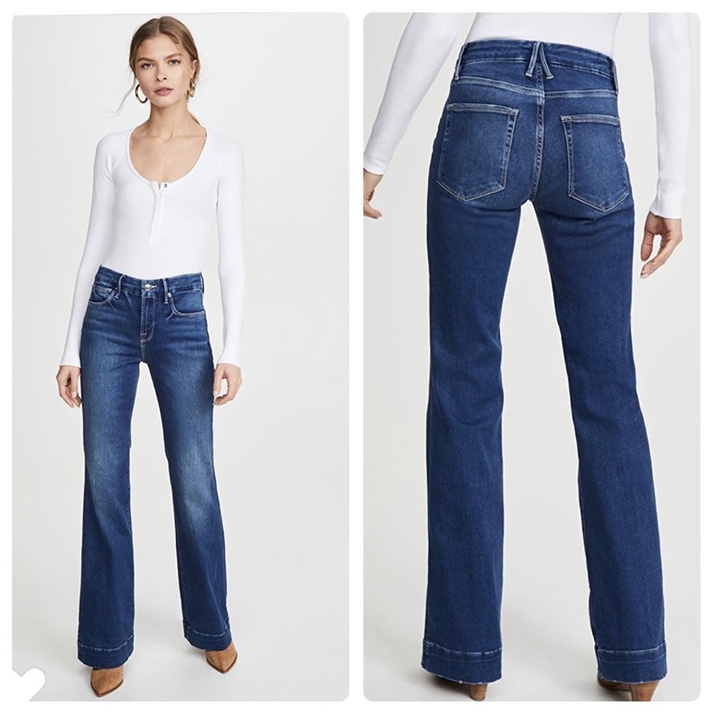Good American Jeans size 25 Flare